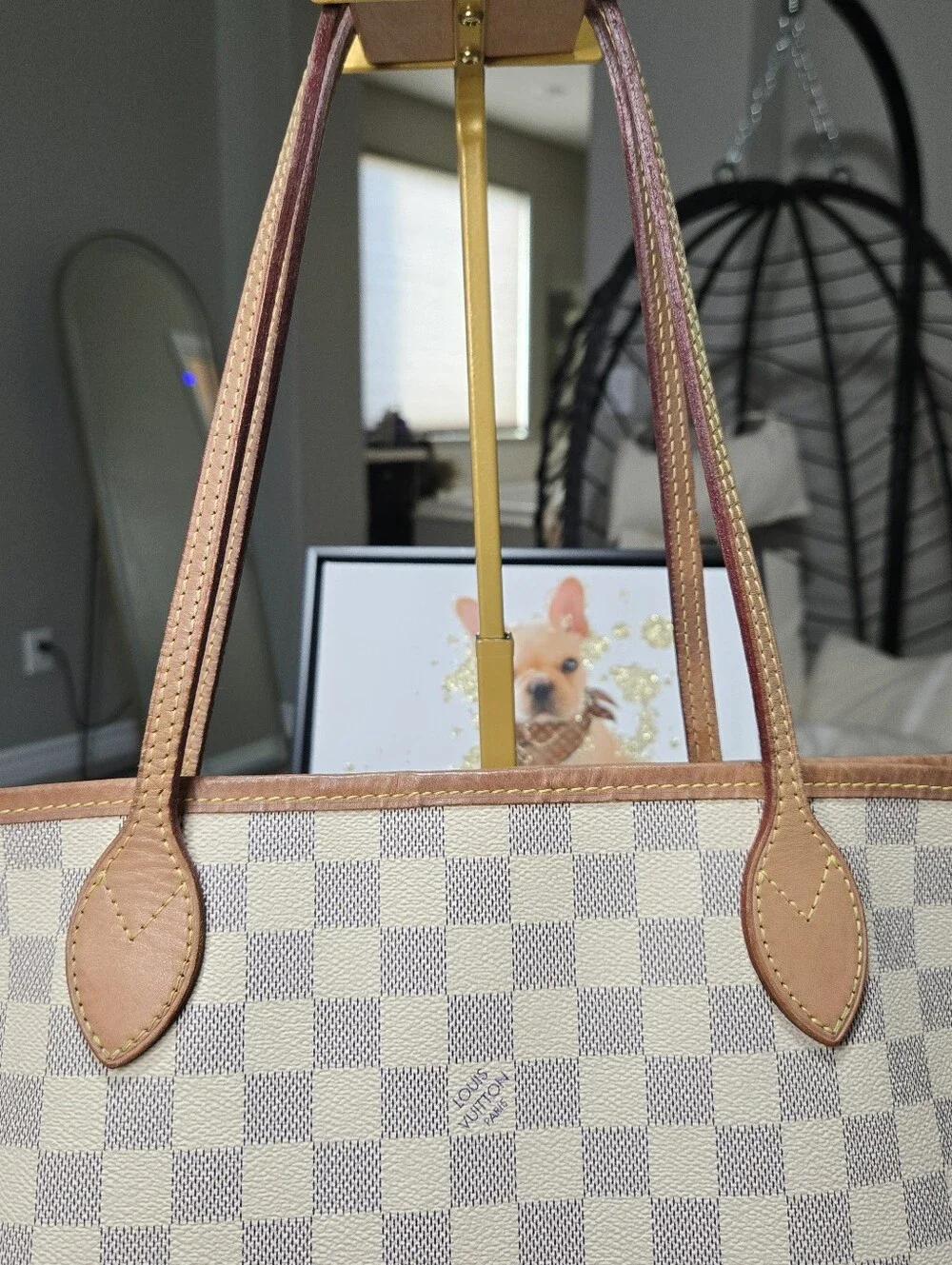 🔥 Louis Vuitton Damier Azur Neverfull MM EUC 🔥